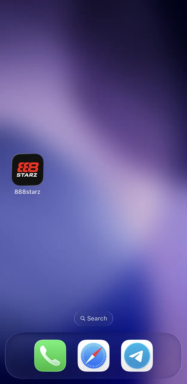 Launch the 888starz app and make your first deposit.